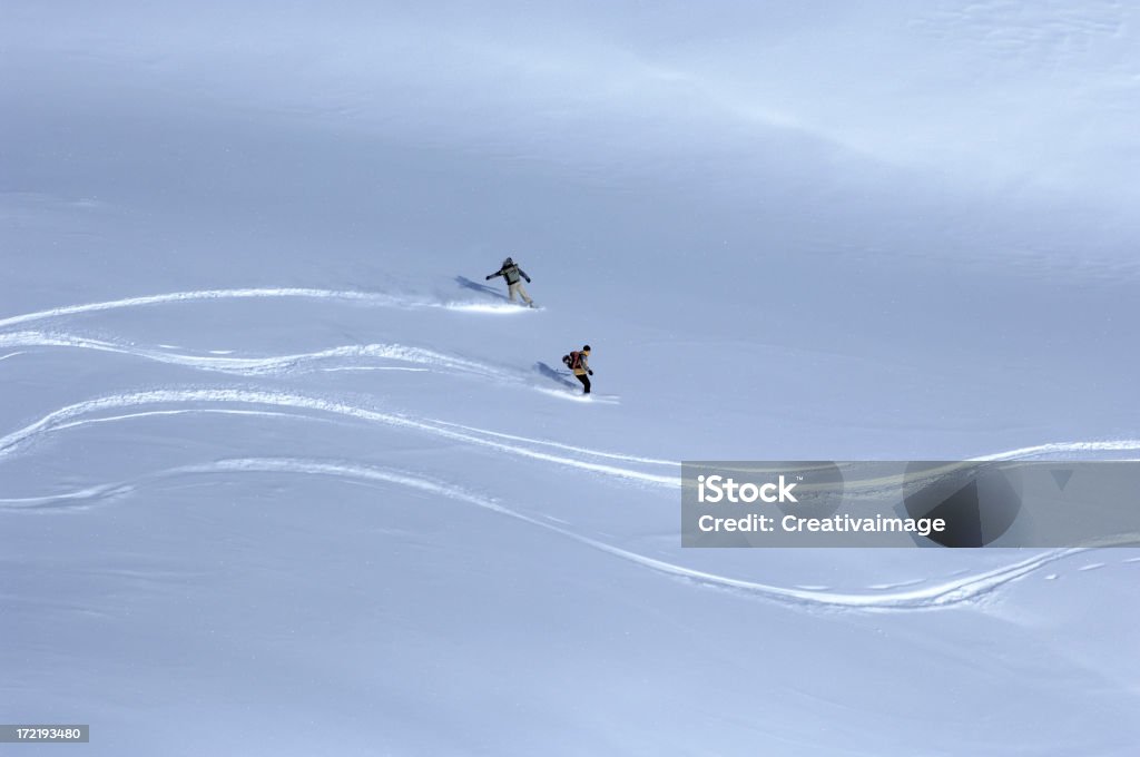 A vida está agora - Royalty-free Freeride - Desporto de inverno Foto de stock