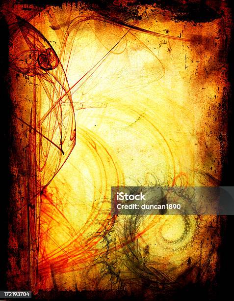 Abstract Paper Pattern Stock Illustration - Download Image Now - Fantasy, Parchment, Ruined