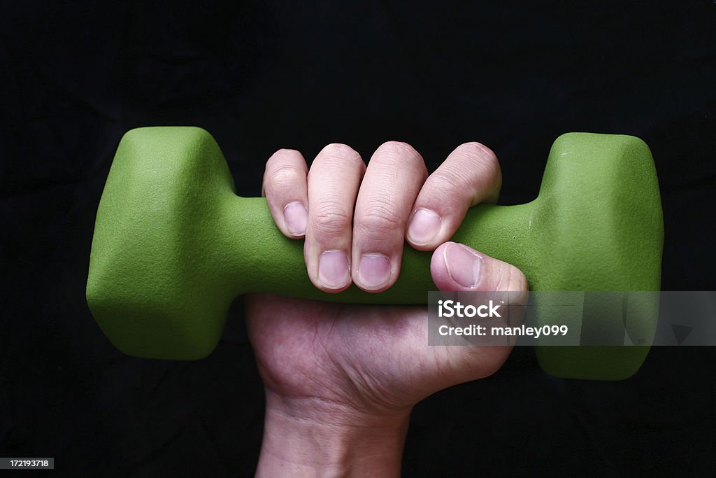 Рука & вес - Стоковые фото Здоровый образ жизни роялти-фри