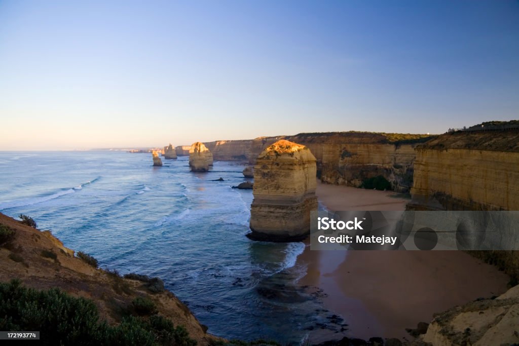 The Twelve Apostles-Bergkette, Victoria, Australien - Lizenzfrei Australien Stock-Foto