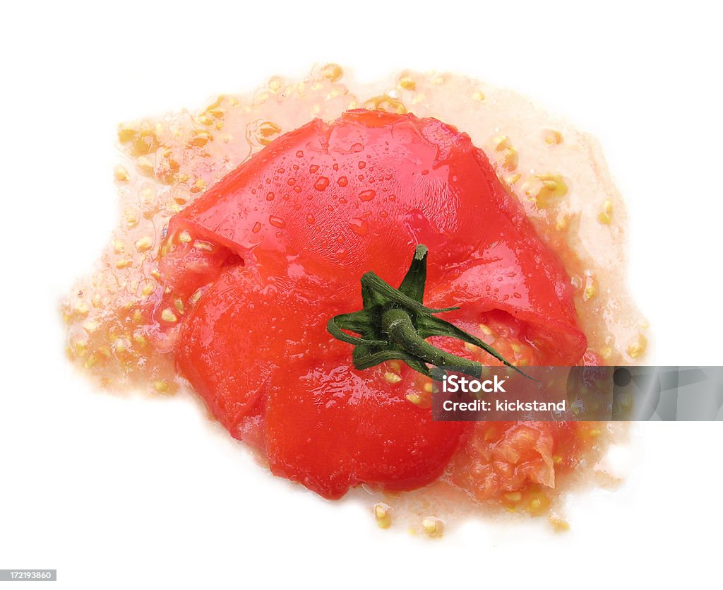 SPLAT de tomate! - Royalty-free Acidente - Conceito Foto de stock