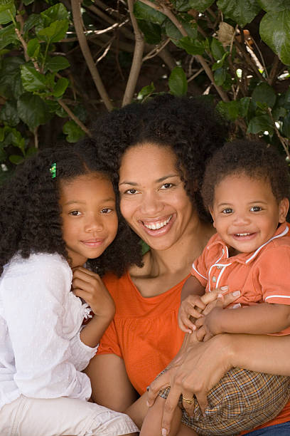 istock Mother with her children 172194083