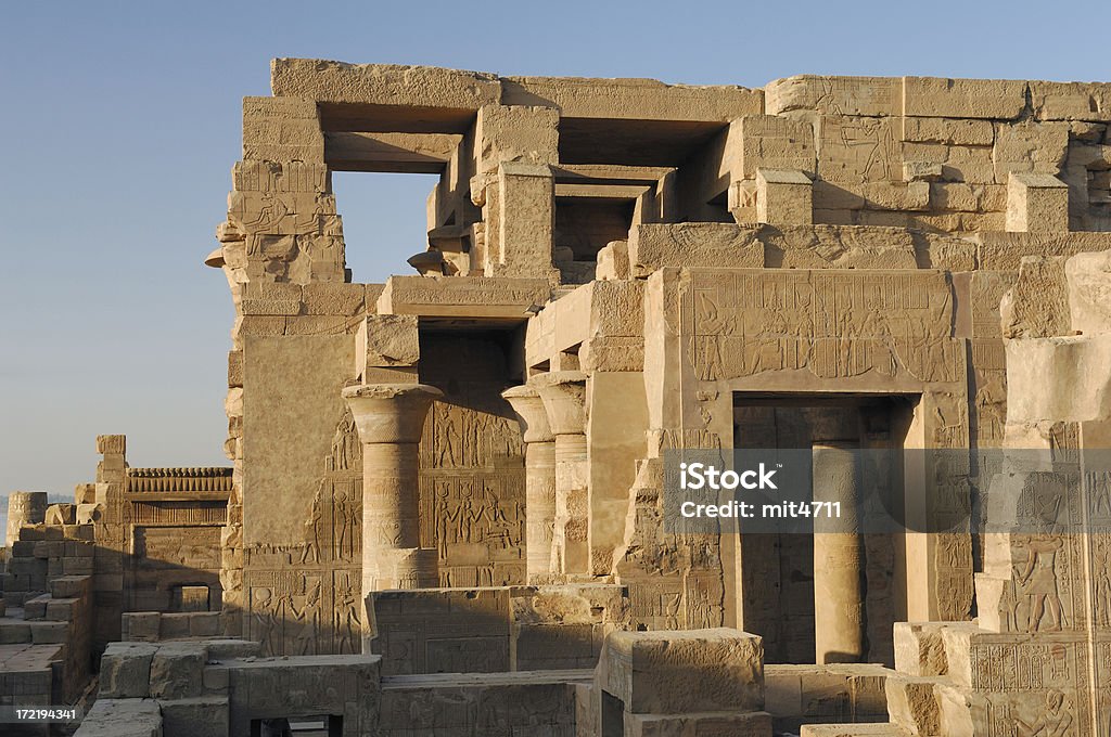 Templo de Kom Ombo 01 - Foto de stock de Aire libre libre de derechos