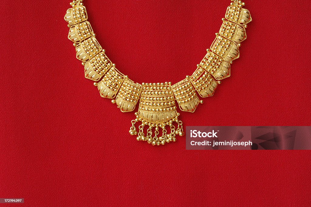 Collar de oro - Foto de stock de Joyas libre de derechos