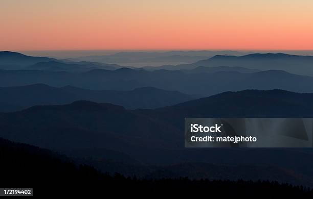 Foto de Smokey Nascer Do Sol Da Montanha e mais fotos de stock de Tennessee - Tennessee, Leste, Montanha