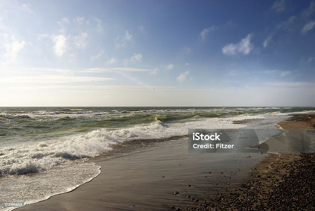 Mar, Dinamarca - Royalty-free Areia Foto de stock