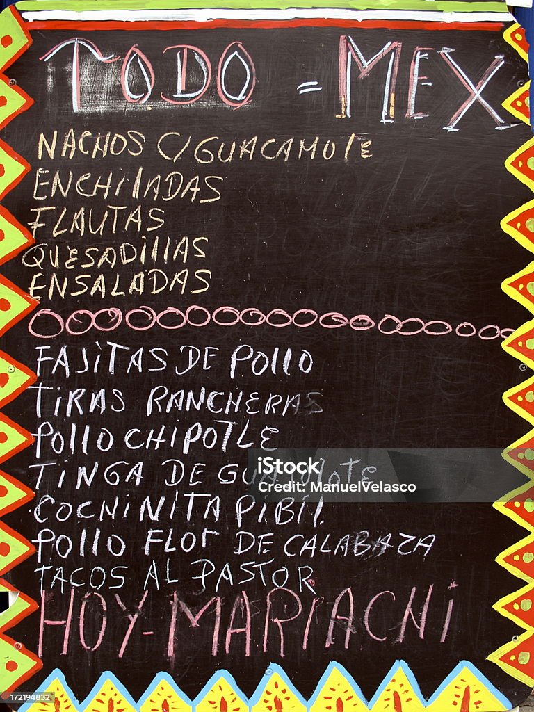 menu mexicains - Photo de Culture mexicaine libre de droits