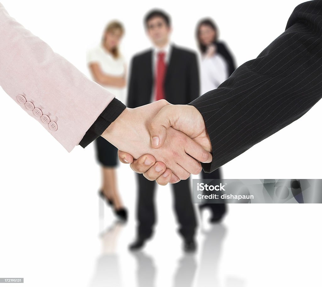 ビジネスシーンでの握手 - 外交のロイヤリティフリーストックフォト