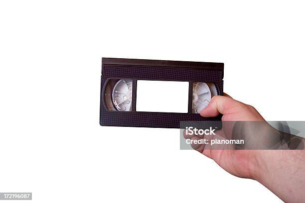 Vhs 카세트 테이프 오른쪽 VCR에 대한 스톡 사진 및 기타 이미지 - VCR, 개념, 검은색