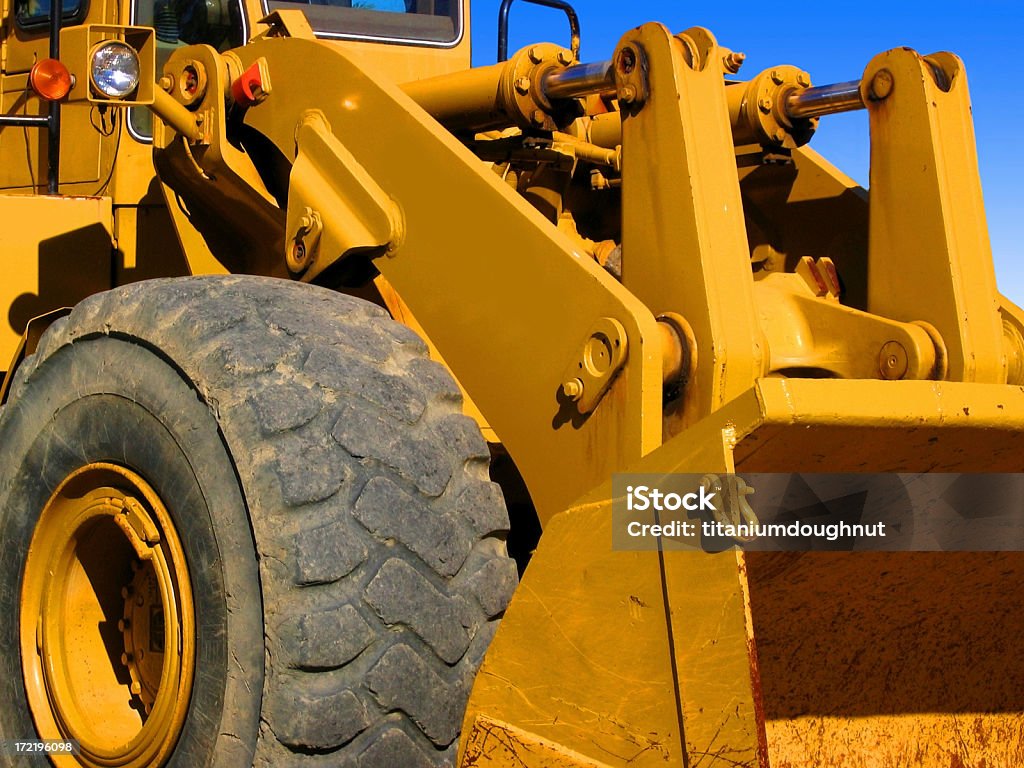 Vehículo de construcción - Foto de stock de Amarillo - Color libre de derechos
