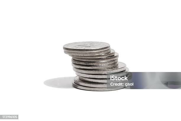 Money Stock Photo - Download Image Now - Coin, Silver - Metal, Silver Colored