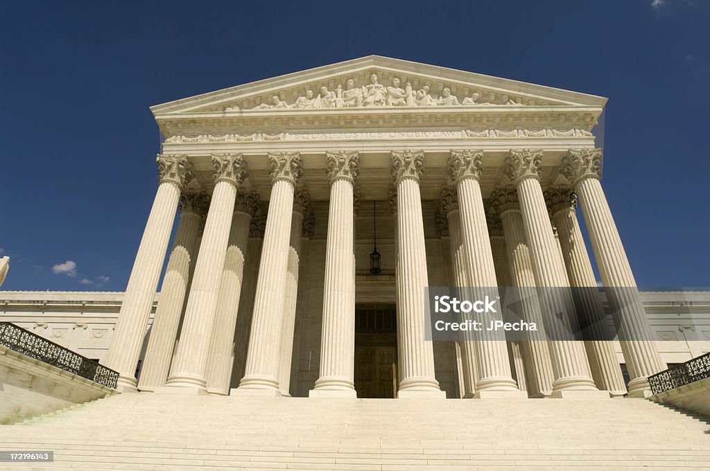 Tribunal supremo de los Estados Unidos - Foto de stock de Arquitectura libre de derechos