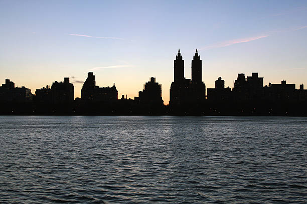 nyc skyline stock photo