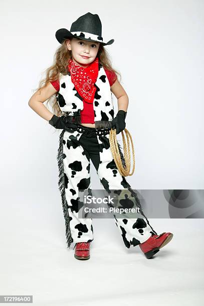 Cowgirl 0012 Stockfoto und mehr Bilder von Halloween - Halloween, Kind, Mädchen