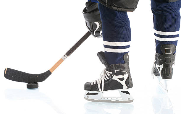 istock Close-up on hockey player  legs 172196424