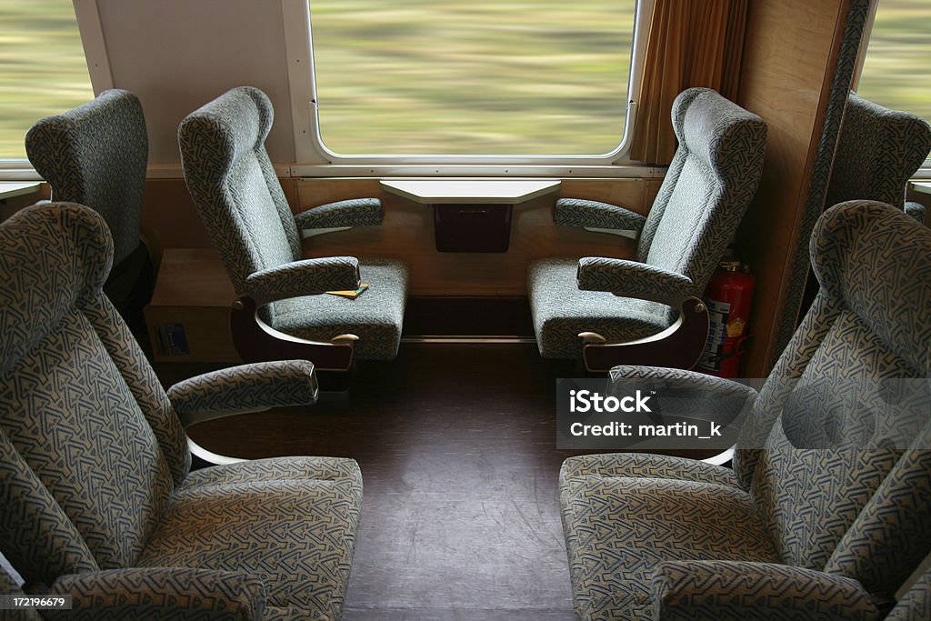 Rail Compartment Train Compartment Stock Photo - Download Image Now - Alcove Window Seat ...