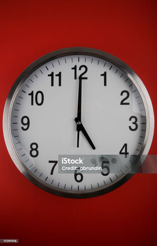 Cinco horas - Foto de stock de Conceito royalty-free