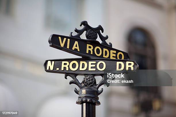 Rodeo Drive Street Sign Stockfoto und mehr Bilder von Los Angeles - Los Angeles, Rodeo Drive, Verwaltungsbezirk Los Angeles County