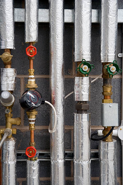 istock Insulated Pipes & Valves 172197050