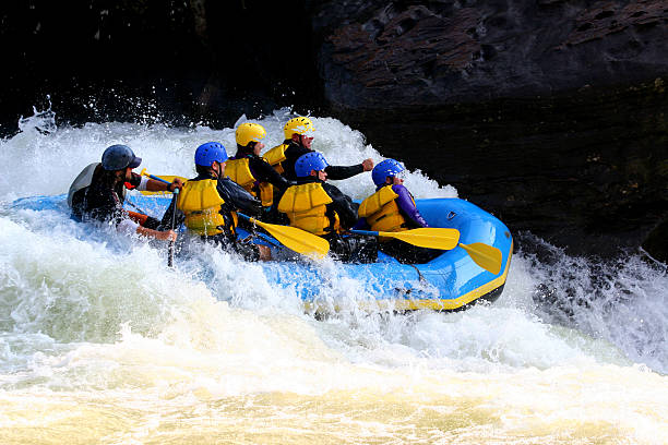 화이트워터 가시광선보다 - rafting rapid white water atlanta whitewater boating 뉴스 사진 이미지