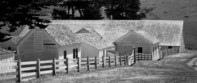 A well-preserved historic ranch grounds in Northern California.