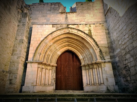 Back door of the Valladolid Cathedral enclosure