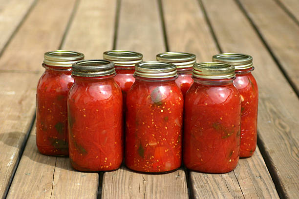 istock Tomato Sauce in Glass Jars 172197366