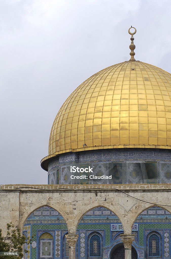 Cupola della Roccia - Foto stock royalty-free di Crescente