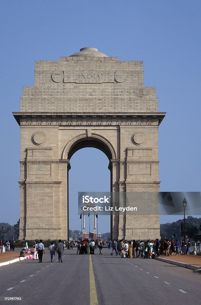 India Gate, New Delhi - Lizenzfrei India Gate Stock-Foto