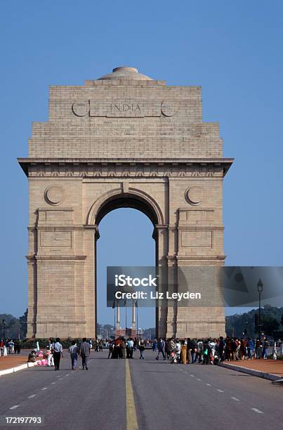 India Gate Nuova Delhi - Fotografie stock e altre immagini di India Gate - India Gate, Architettura, Arco - Architettura