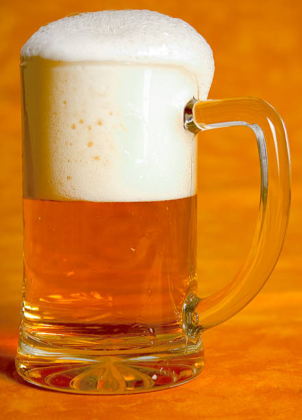 Glass of Beer Glass of BeerGlasses of Beer: froth beer bubble quencher stock pictures, royalty-free photos & images