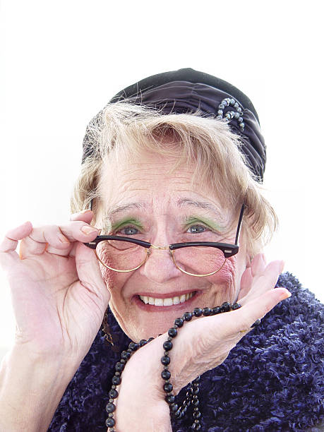 istock senior - retro woman 172198562