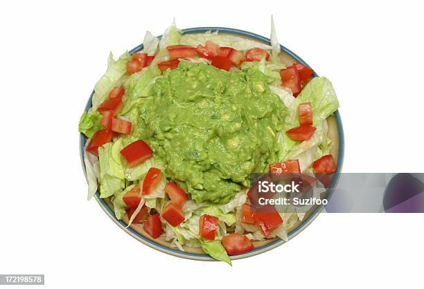 Guacamole Salad Stock Photo - Download Image Now - Appetizer, Avocado, Cilantro