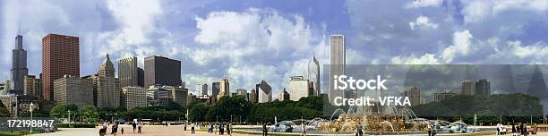 Panorama De Chicago Foto de stock y más banco de imágenes de Aire libre - Aire libre, Chicago - Illinois, Deporte