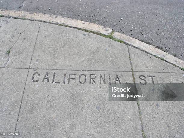 Photo libre de droit de California Street banque d'images et plus d'images libres de droit de Californie - Californie, Coin, Rue