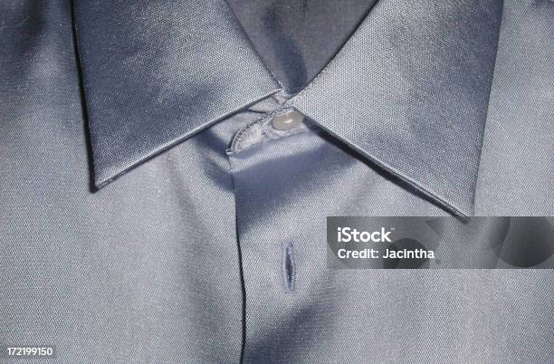 Foto de De Seda Gola e mais fotos de stock de Camisas - Camisas, Seda, Azul claro