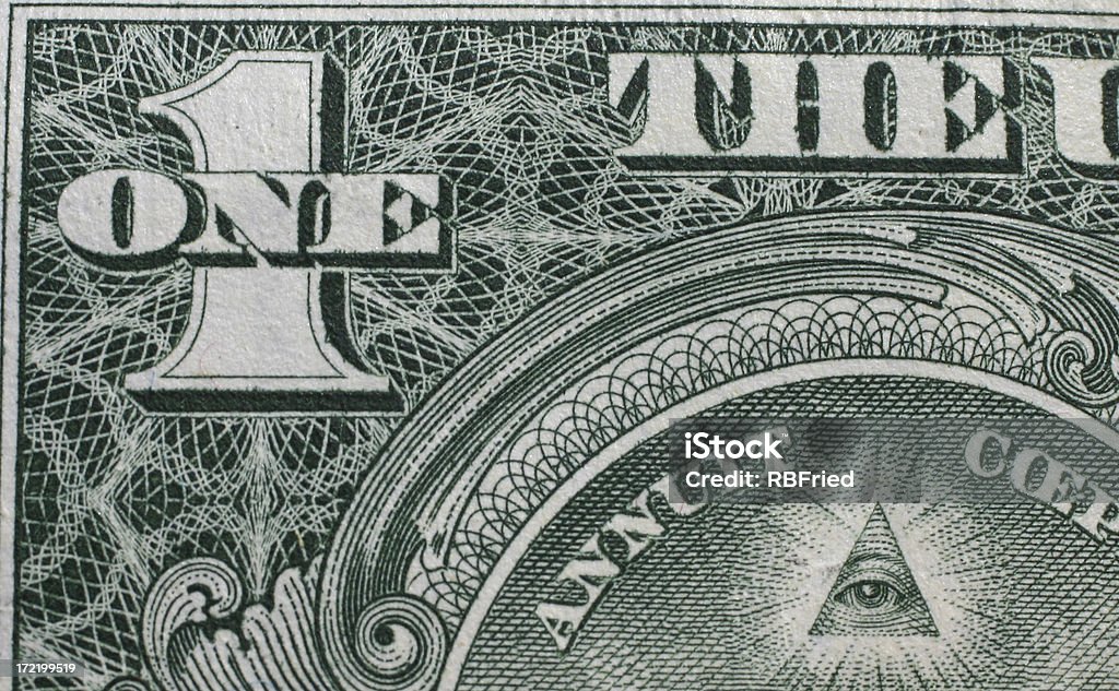 Jedna dolar - Zbiór zdjęć royalty-free (Banknot)