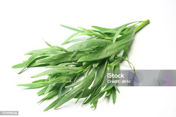 Tarragon Stock Photo - Download Image Now - Tarragon, White Background, Close-up