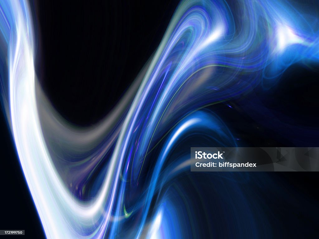 Extreme Blue Swirl Hintergrund - Lizenzfrei Abstrakt Stock-Foto