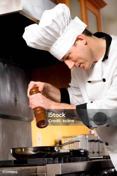 Grinding Pepper Stock Photo - Download Image Now - 20-24 Years, 25-29 Years, 30-34 Years