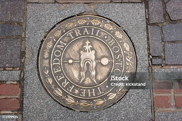 Freedom Trail El Centro De Boston Foto de stock y más banco de imágenes de Freedom Trail - Freedom Trail, Boston - Massachusetts, Lugar de interés