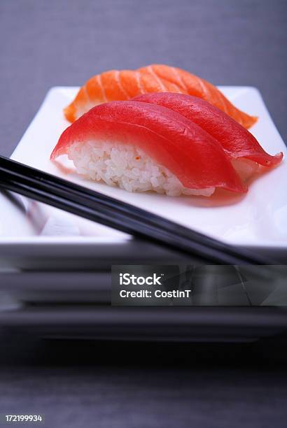 Piatto Per Sushi 1 - Fotografie stock e altre immagini di Alimentazione sana - Alimentazione sana, Antipasto, Asia