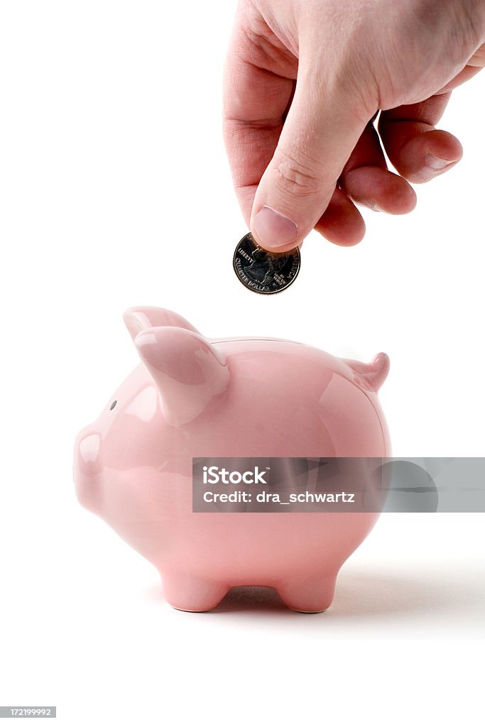 Piggy bank - Foto de stock de Cofre de porquinho royalty-free