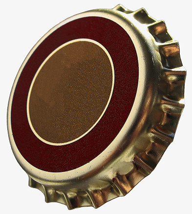 Royalty free photo of an isolated bottle cap (no brand)