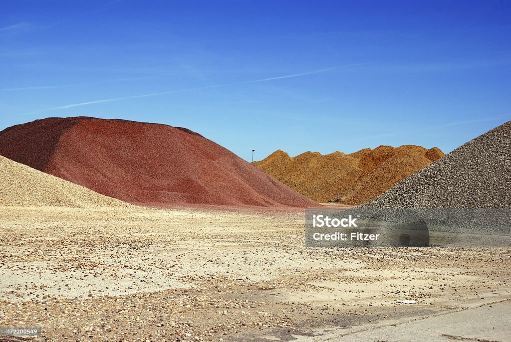 Bunte gravel - Lizenzfrei Schottergestein Stock-Foto