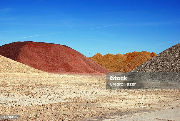 Bunte Gravel Stockfoto und mehr Bilder von Schottergestein - Schottergestein, Haufen, Fabrik