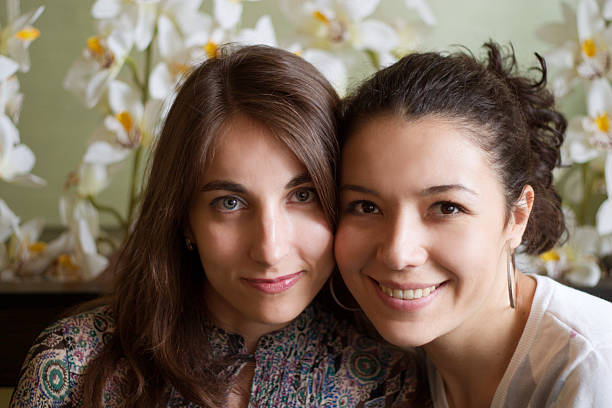 Women's friendship stock photo