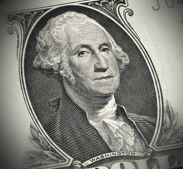 istock Portrait of Washington on the Dollar Bill 172200681