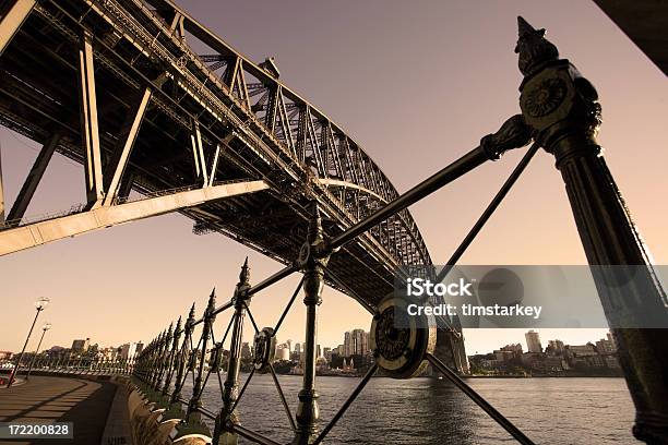 Сиднейский Мост Утром — стоковые фотографии и другие картинки Австралия - Австралазия - Австралия - Австралазия, Большой город, Гавань