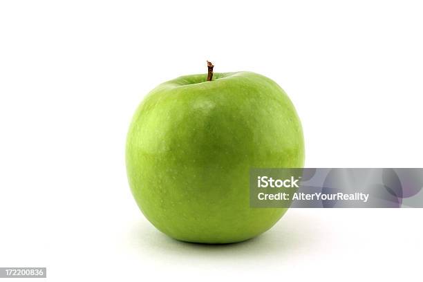 Grüner Apfel Stockfoto und mehr Bilder von Apfel - Apfel, Apfelsorte Granny Smith, Erfrischung